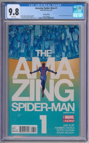 Amazing Spider-Man (2014) #1 Martin 1:50 Variant Cover