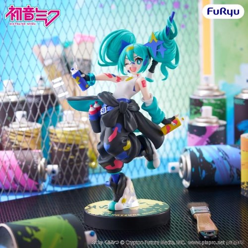 Hatsune Miku Paint Girl Another Color Ver Muchute Figure