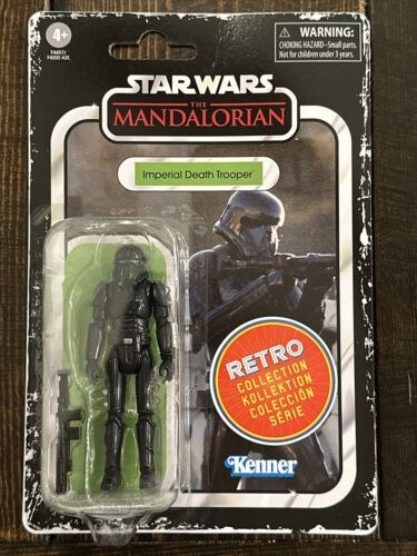 Star Wars Mandalorian Retro 3-3/4" Imperial Death Trooper Figure