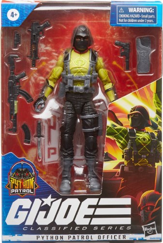 GiJoe Classified Series Python Patrol Officer