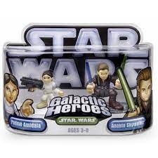 Star Wars Galactic Heroes Padme Amidala & Anakin Skywalker 2-Pack