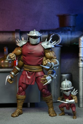 Teenage Mutant Ninja Turtles Shredder Clone & Mini Shredder Deluxe Mirage Comics 7" Figure