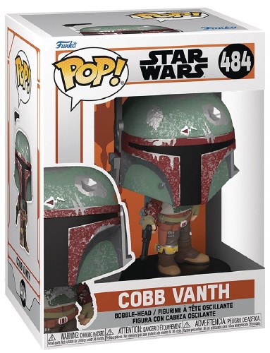 Pop Star Wars Mandalorian Cobb Vanth Vinyl Figure
