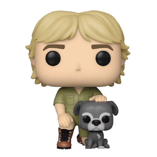 Pop Television Crocodile Hunter Steve Irwin with Sui Vinyl Figure