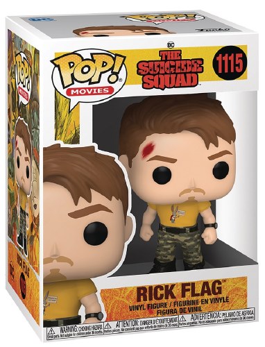 Pop Movies Suicide Squad Rick Flag Man Vinyl Figure