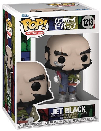 Pop Animation Cowboy Bebop Jet Black with Bonzai Vinyl Figure