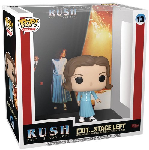 Pop Albums Rush Exit Stage Left Vinyl Figure