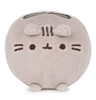 Pusheen Grey Squishy Round 3.5" Plush