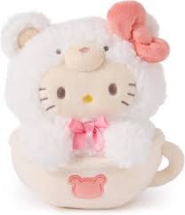 Sanrio Hello Kitty Cafe Latte 6" Plush