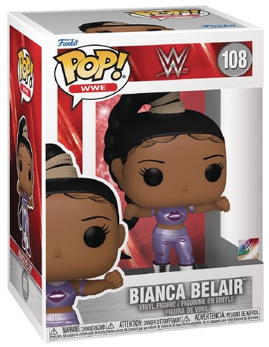 Pop WWE Bianca Belair Wrestlemania 37 Vinyl Figure