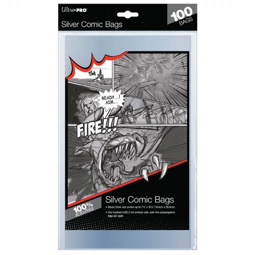 Comic Silver Age Bag 100-Count Pack