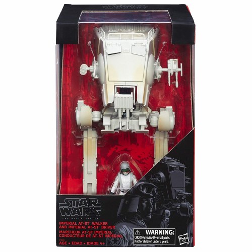 Star Wars Black Series Imperial AT-ST Walker and Imperial AT-ST Driver Action Figures