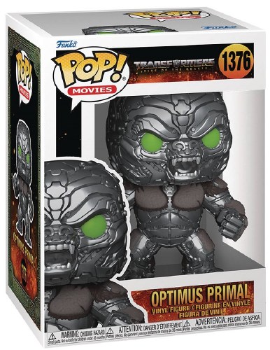 Pop Movies Transformers Rise of the Beasts Optimus Primal Vinyl Figure