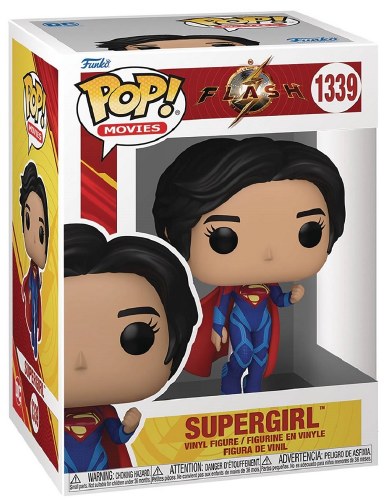 Pop Movies Flash Supergirl Vinyl Figure