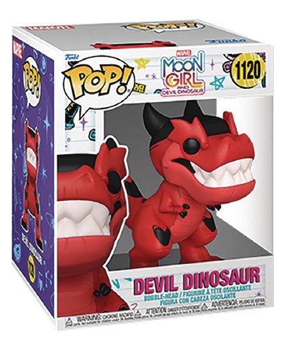 Pop Super Moon Girl and Devil Dinosaur Vinyl Figure