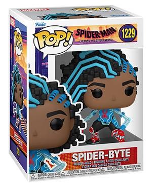 Pop Spider-Man Across the Spider-Verse Spider-Byte Vinyl Figure