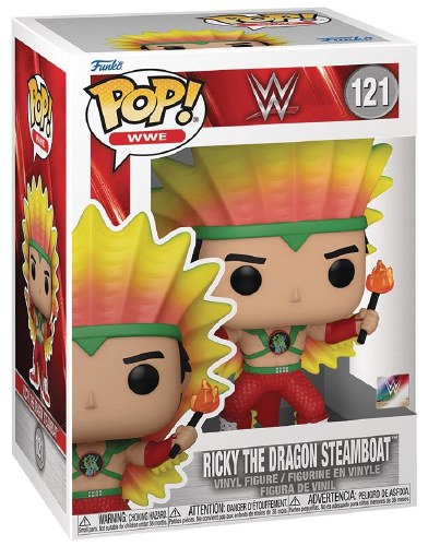 Pop WWE Ricky The Dragon Steamboat Vinyl Figure