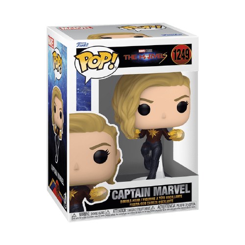 Pop Marvel Marvels Captain Marvel with Fire Hands Vinyl Figure