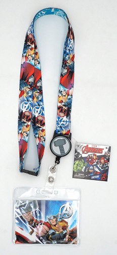 Thor Lanyard with Zip Card Holder