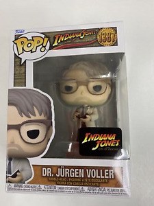 Pop Movies Indiana Jones and the Dial of Destiny Dr Jurgen Voller Vinyl Figure