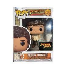 Pop Movies Indiana Jones and the Dial of Destiny Teddy Kumar Vinyl Figure