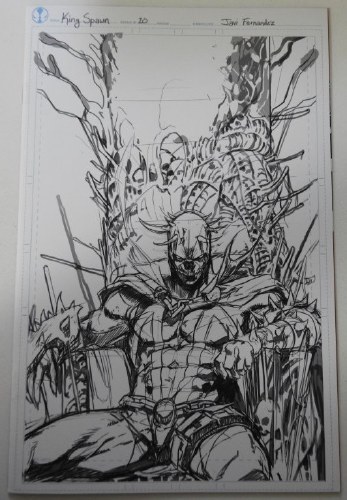 King Spawn #10 Fernandez Sketch Cover