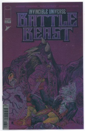 Invincible Universe Battle Beast #7 Matthew Roberts 1:100 Variant