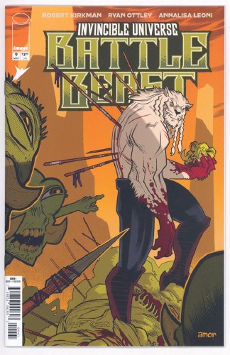 Invincible Universe Battle Beast #9 John Amor 1:100 Variant