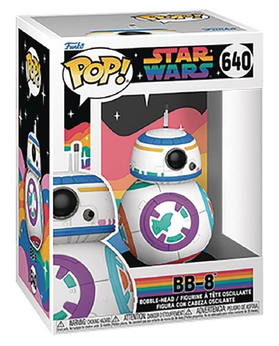 Pop Star Wars Pride 2023 BB-8 Vinyl Figure