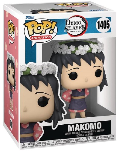 Pop Animation Demon Slayer Makomo Flowers Vinyl Figure