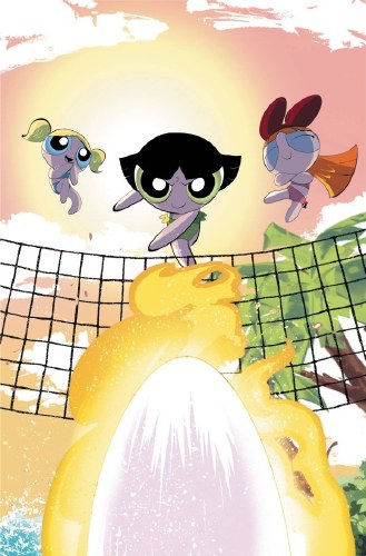Powerpuff Girls Supervillain Spectacular #1 Cover D George Kambadais Virgin Variant