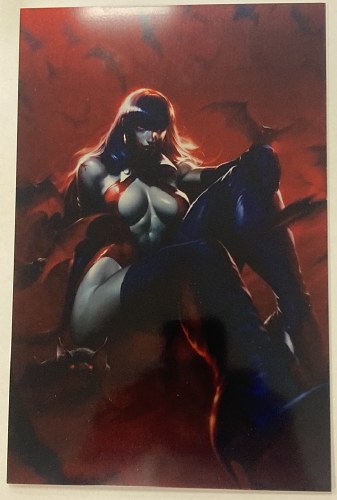 Vampirella Armageddon #11 Francesco Mattina Metal Virgin Variant