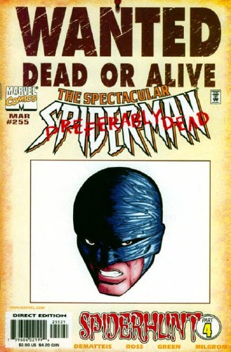 Spectacular Spider-Man #255 Variant