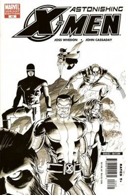 Astonishing X-Men (2004) #13 Sketch Variant