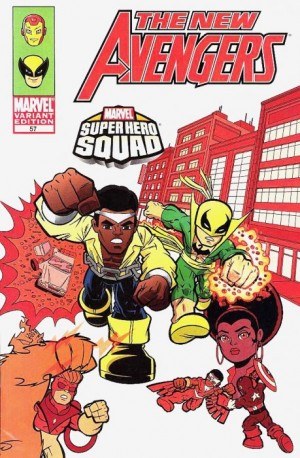 New Avengers #57 Super Hero Squad 1:5 Variant
