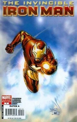 Invincible Iron Man (2008) #1 Tan Variant