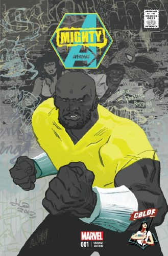 Mighty Avengers #1 CBLDF Cover