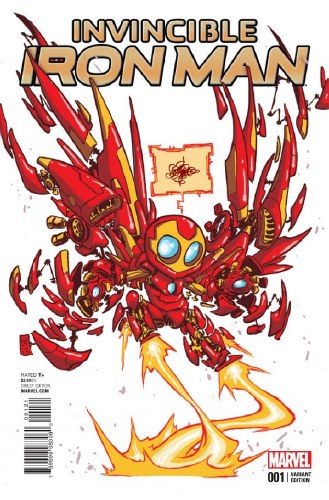 Invincible Iron Man (2015) #1 Skottie Young Variant