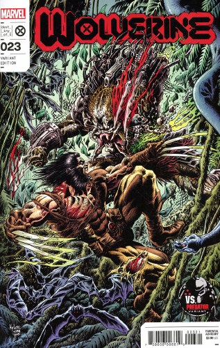 Wolverine (2020) #23 Predator Variant Cover