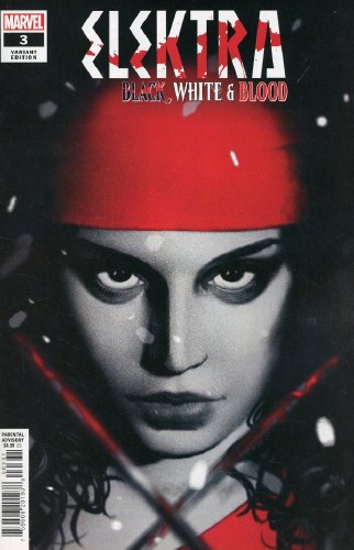 Elektra Black White and Blood #3 Smallwood 1:25 Variant