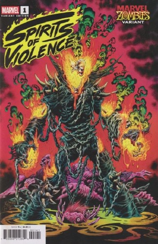 Spirits Of Violence #1 Kyle Hotz Marvel Zombies Variant
