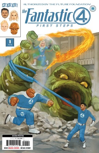Fantastic Four First Steps #1 2nd Printing