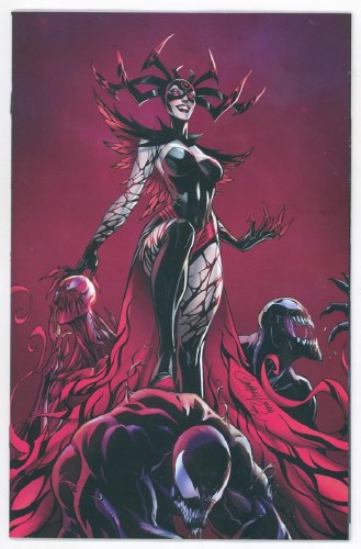 Queen in Black #1 J Scott Campbell 1:500 Virgin Variant