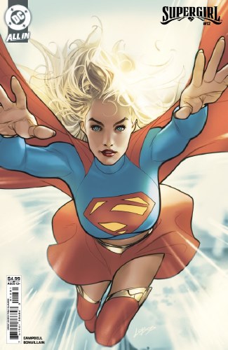 Supergirl (2025) #12 Pablo Villalobos Card Stock Variant