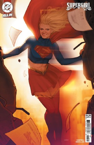 Supergirl (2025) #12 Joshua Sway Swaby Card Stock Variant