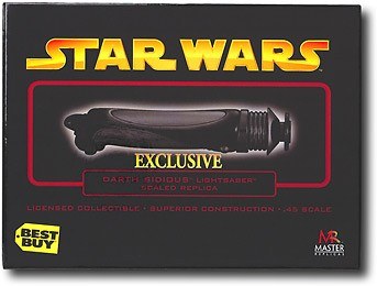 Star Wars Master Replica Episode III Darth Sidious Lightsaber Scaled Replica (Best Buy Exclusive)