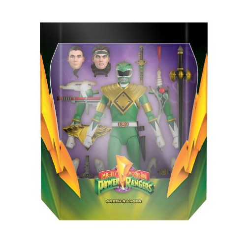 Mighty Morphin Power Rangers Ultimates Green Ranger Super7 Figure