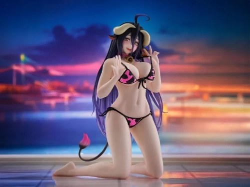 Overlord Albedo Cow-Print Swimsuit Ver Desktop Cute Figure