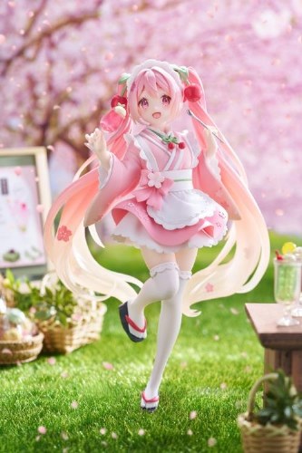 Sakura Miku Newley Written Japanese Cafe Ver Coreful Figure