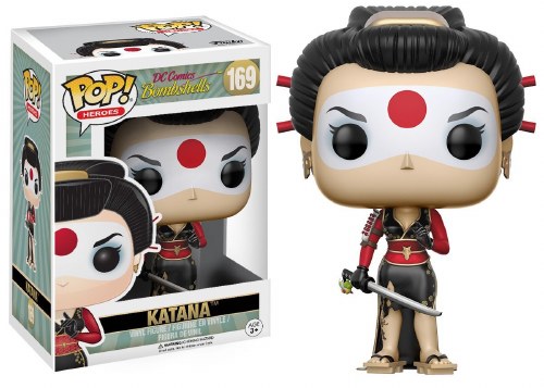 Pop Heroes DC Bombshells Katana Vinyl Figure